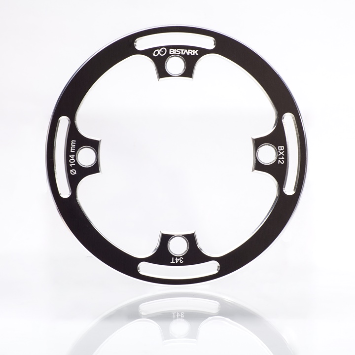 BX12 - Bashring B.C.D. 104 mm copre fino a 34 denti
