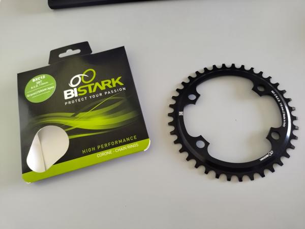 BXC12 - Corona 38T B.C.D.110 mm per Apex 1