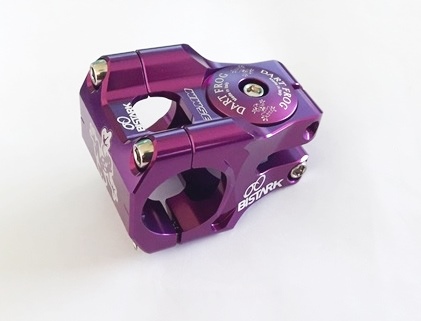 BA035F - Attacco Manubrio Spark Viola 35 mm