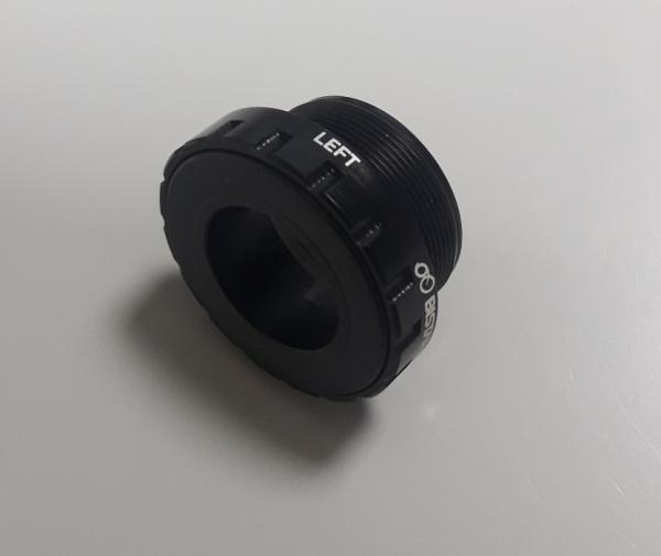 KBING002 - Calotta SINISTRA B.S.A. Anodizzata Nera