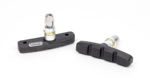 BI00130 - (6807-Card) Pattini del tipo V-brake, Lunghezza: 60 mm