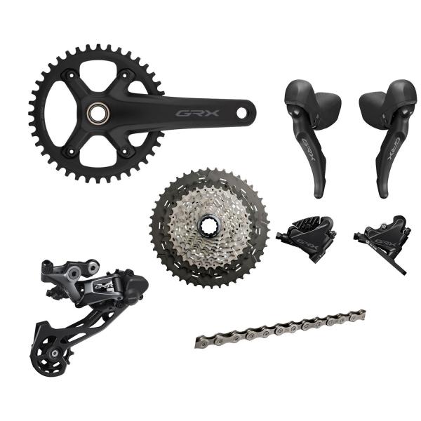 Gruppo Shimano GRX 600- 1x11 velocità Moncorona 40 Denti